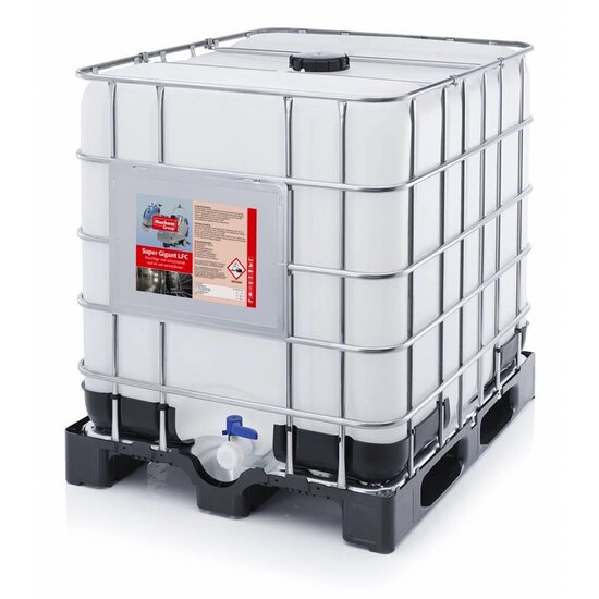 Huchem Schrobmachine | 1000L | Wegdekreiniger | Roadcleaner | Clean | Super Gigant LFC