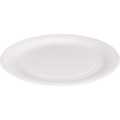 Huchem Bord | Wegwerpbord | Karton | Ø230 mm | 1 x 20 st. | Bordjes | Wit | Disposable