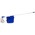 Huchem Mopset Spaans Compleet | Mop, Steel, 12L Emmer & Wringkorf