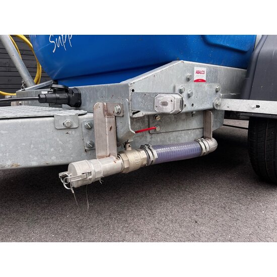 Watertank aanhangwagen | 2200L | Huren | Waterwagen | Mobiele watertank | Opslagtank