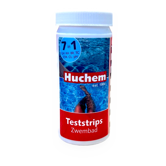 Teststrips | Zwembad | 50 st. | 7 in 1 | Aquarium | Pool | Swimming pool