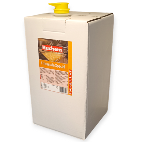 Frituurolie | 10L | Bag in Box | 100% Plantaardig | Friet | Frituur | Bakken | Vloeibaar | Horeca | Cafetaria | Kantine