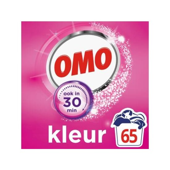 OMO Color Waspoeder 3,84 kg – Voor Gekleurde Was – 65 Wasbeurten