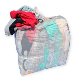 Poetslappen – 10 kg | Industrieel kwaliteit tricot poetsdoeken (bont/gekleurde mix)