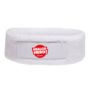 Abalco Hero | Zweetband | Wit