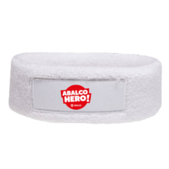 Abalco Hero | Zweetband | Wit