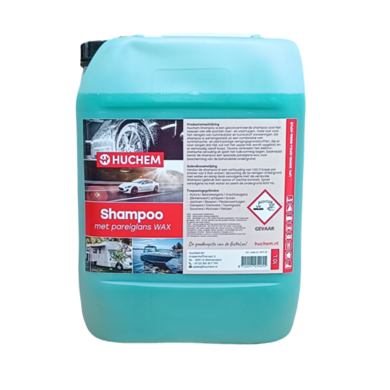 Huchem Advanced Shampoo met Wax | 10L | Auto | Car | Boot | Fiets | Scooter | Park & Tuin | Goedkoop
