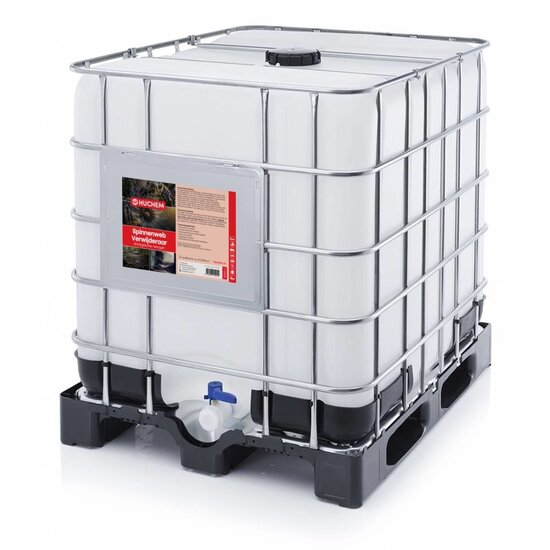 Huchem Spinnenweb verwijderaar | 1000L | Biologische reiniger | Spider web remover | Web Free | Spinnen aanslag verwijderaar | Spinnen poep verwijderaar