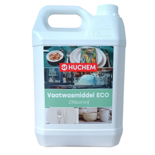 Vaatwasmiddel ECO Chloorvrij 5L – Krachtige Vaatwasser voor Horeca & Bedrijven | Vloeibaar | Horeca | Professional