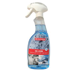 DE-Icer 500 ml — Snel IJsvrij, Zonder Krabben | Ruitenontdooier Spray | Antivries | Ijsvrij