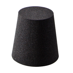 Schuimdop / Afdichtelement – Foam Schuimdop rond Ø 110×150 mm (met / zonder gat) – voorkomt valselucht & stof | Conisch | Rookkanaal | Luchtkanaal | Ventilatie