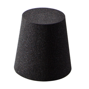 Schuimdop / Afdichtelement – Foam Schuimdop rond Ø 110×150 mm (met / zonder gat) – voorkomt valselucht & stof | Conisch | Rookkanaal | Luchtkanaal | Ventilatie