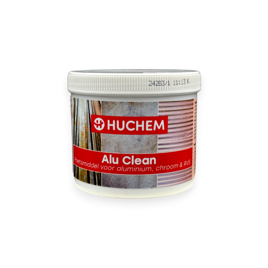 Huchem Alu-Clean | Magic Poetspasta | 600gr. | Aluminium | Chroom | incl. Spons