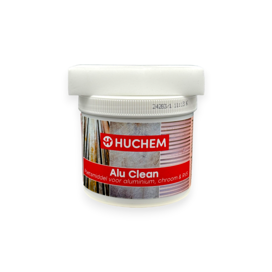 Huchem Alu-Clean | Magic Poetspasta | 600gr. | Aluminium | Chroom | incl. Spons