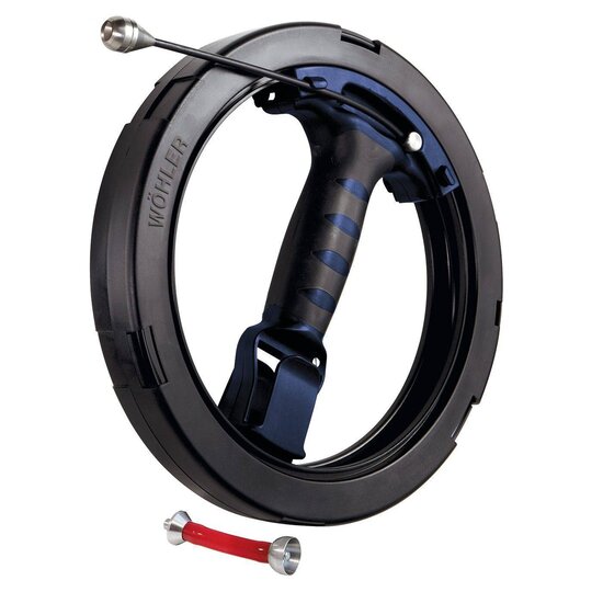 Wöhler Handveeg haspel Mini 15 mtr. | Luchtkanaal compact haspel