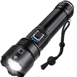Flashlight | Zaklamp | 2500 lm | Tactical | Luxtorch 2500x | USB Rechargeable