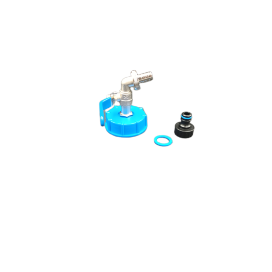 Huchem IBC Adapter | IBC Kraan | Aftappen | Tuin | Tuinslang | Industrie | Dier | Bouw | Water