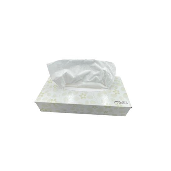 Huchem Tissues | 100 st | 2 lgs | Facial Cellulose | Gezichtsdoekjes | Premium | Handdoekjes | Dispensersdoos | Zakdoekjes