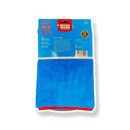 Huchem Droogdoek – 90 × 60 cm | Ultra-absorberend & pluisvrij | Hugo Wash