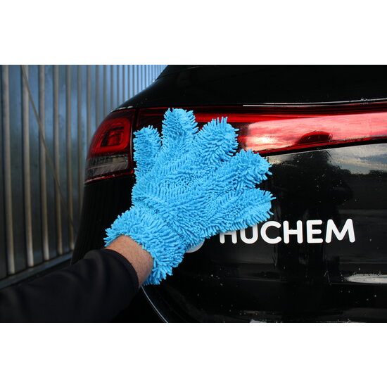Huchem Washandschoen | Wash Glove | Hugo Wash | Premium | Microfiber reinigingshandschoen