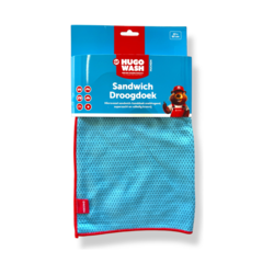 Droogdoek | Geweven Sandwich | M 40x60 cm | Dry Towel | Sneldrogende krasvrije microvezeldoek