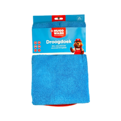 Droogdoek – 90 × 60 cm | Ultra-absorberend & pluisvrij | Hugo Wash