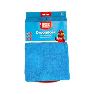 Droogdoek – 90 × 60 cm | Ultra-absorberend & pluisvrij | Hugo Wash
