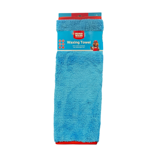 Huchem Waxing Towel – 40 x 40 cm | Premium Wax Doek voor Auto, Camper, Motor & Boot | Hugo Wash