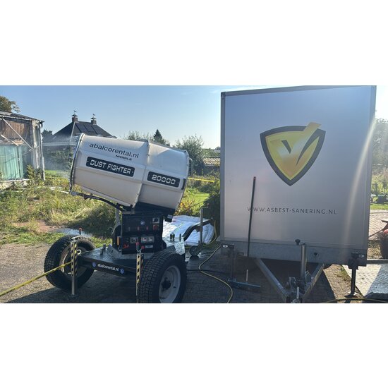 Huchem Dust Fighter DF 20000 – krachtige stofbeheersing voor middelgrote projecten