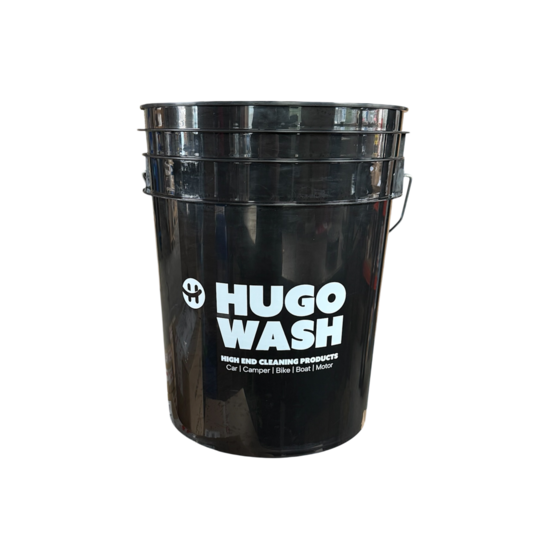 Huchem Autowas emmer | Grit Bucket | 20L | Hugo Wash | incl. rooster | Detailing Bucket
