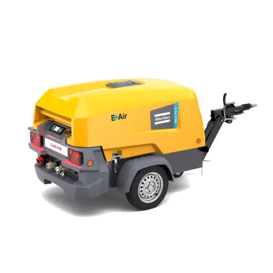 Huchem Elektrische Compressor H185 VSD 5 tot 12 bar | 5,4 m³/min | Atlas Copco E-Air