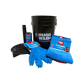 Huchem CombiDeal – Complete Autowas Set met Emmer, Washandschoen, Wash & Wax en Droogdoek | Hugo Wash