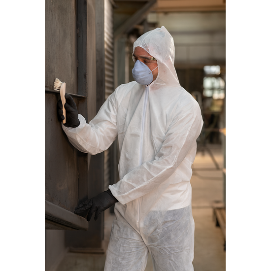 Huchem Wegwerp Overall OXXA Cover 6110 | Ademend Polypropyleen bescherming voor Schilder – en reinigingswerk