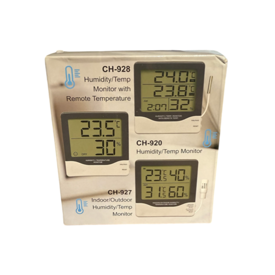 Huchem Temperatuur | Vochtmeter | Hygrometer | Thermometer | Humidity Temperature meter