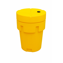 Bergingsvat HDPE 580×580×770 mm – Spill interventie | Overmaatse opvang voor lekkende vaten | Hugo SpillShield