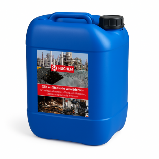 Huchem Olie- & Stookolie­verwijderaar 20 L — Sterke Ontvetter voor Olie, Vet en Brandstofresten | Mazout