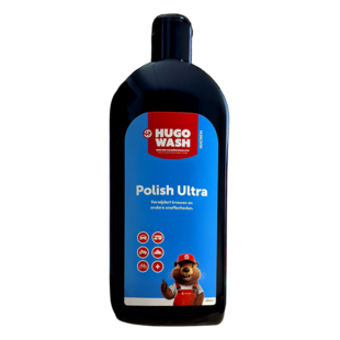 Polish Ultra 500 ml – professionele polijstpasta voor autolak | 3 in 1 | Hugo Wash
