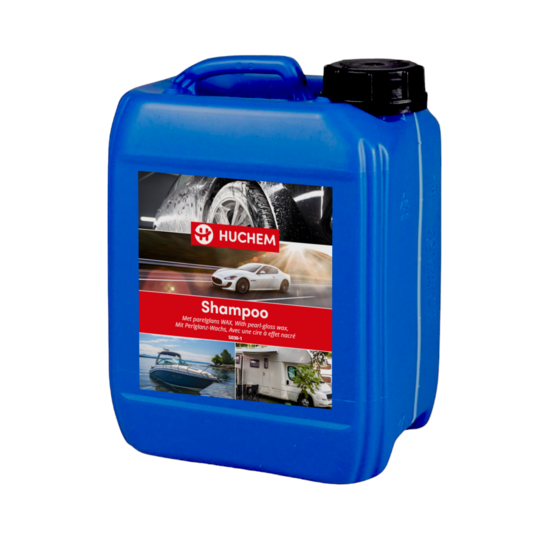 Huchem Advanced Shampoo met Wax | 5L | Auto | Car  | Boot | Fiets | Scooter | Park & Tuin