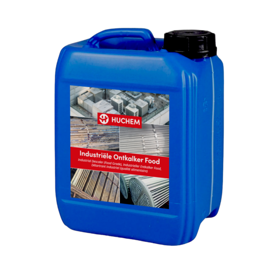 Huchem Industriële Ontkalker met Corrosie-Inhibitoren – 5 liter | Descaler | Microchannel | Ontkalkingsmiddel | Drycooler | Warmtewisselaar