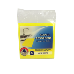 Multifunctionele Doekjes 3-Pack – 140gsm | Duurzaam & Extra Absorberend