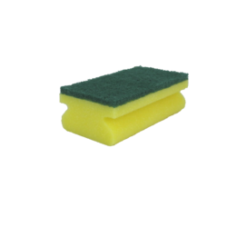 Easy Grip Spons Geel/Groen 10-Pack – Extra Grip voor Intensieve Schoonmaak
