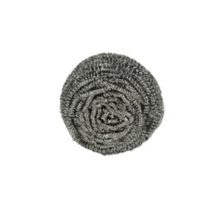 Schuurspons- RVS Groot – Extra Sterk – 2 Stuks (2-pack) – Voor Pannen, Grill & Hardnekkig Vuil