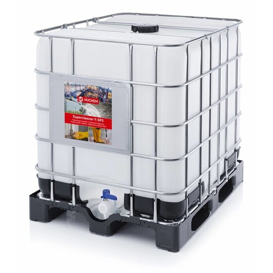 Huchem Supercleaner Y-SP2 | IBC 1000 liter -Krachtige professionele ontvetter & reiniger