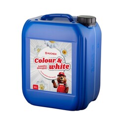 Vloeibaar Wasmiddel 10 L – Bont & Wit, >200 wasbeurten | Geconcentreerd