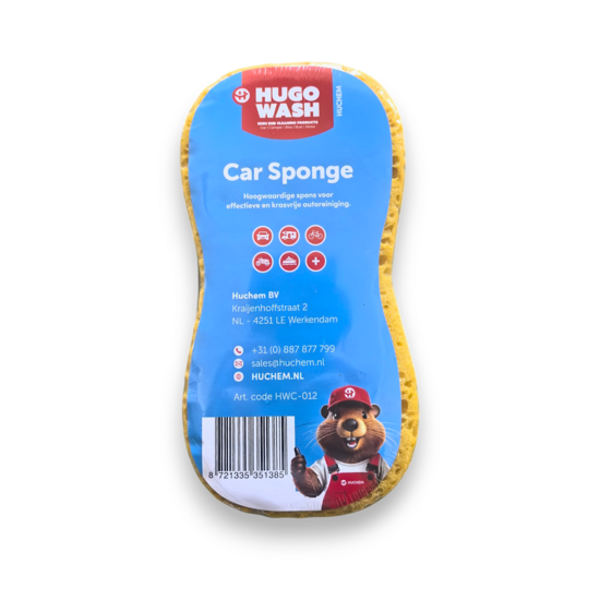 Huchem Car Sponge Groot – Groote autowas spons – Mega spons “Hugo Wash