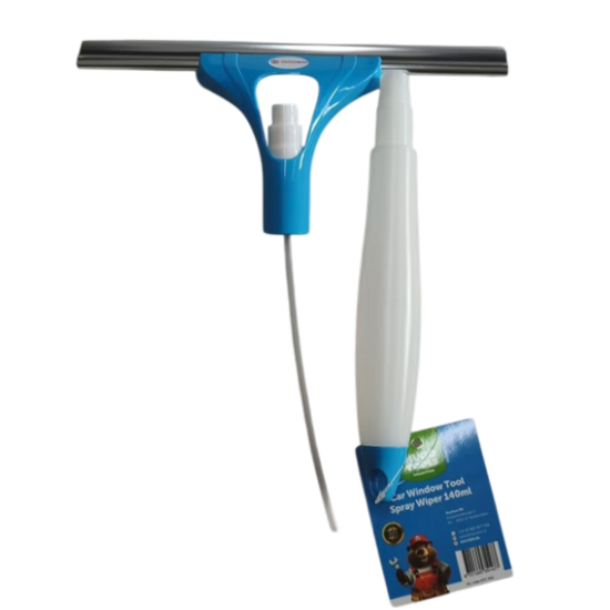 Huchem Ruitenreiniger met 140 ml Spray & Wisser | Hugo Tools
