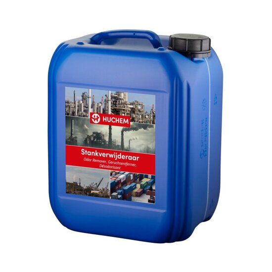 Huchem Stankverwijderaar 10 L – Krachtige geurvernietiger voor Industrie & Afvalruimtes | Afval | Chemie | Industrie | Geurprobleem | Geur | Stank