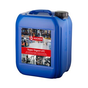 Vloerreiniger | Super Gigant LFC | 10 L | Geconcentreerde Vloerreiniger & Ontvetter voor Schrob-/Zuigmachines