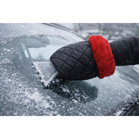 Huchem Ijskrabber | Ijskrabberhandschoen | 2 in 1 | Hugo Winter | Handige gadget voor de wintermaanden