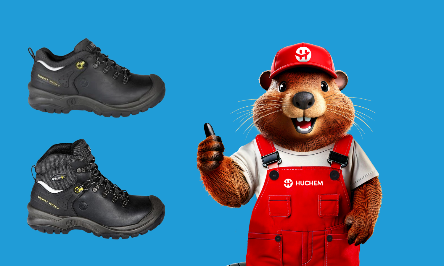 Werkschoenen nodig? Bestel ze bij Huchem!